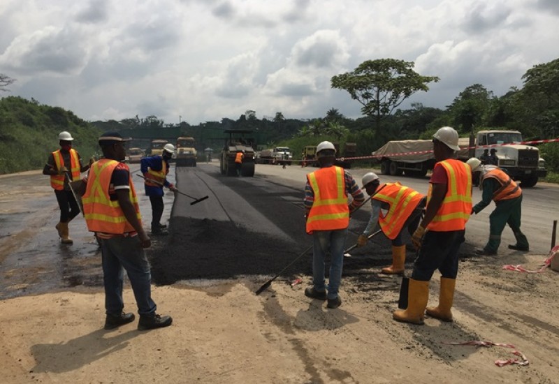 construction of 9km mbiaya urun-ita urun-ikpa uruan-mbiakong, road with 60mm span bridge